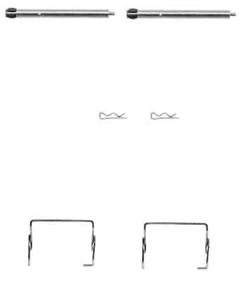 Accessory Kit, disc brake pad PFK371