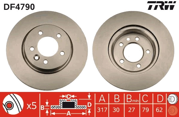 Brake Disc DF4790