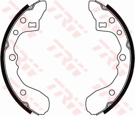 TRW GS8286 Brake Shoe Set