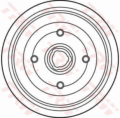 TRW DB4161 Brake Drum
