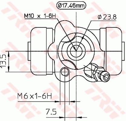 Wheel Brake Cylinder BWC250