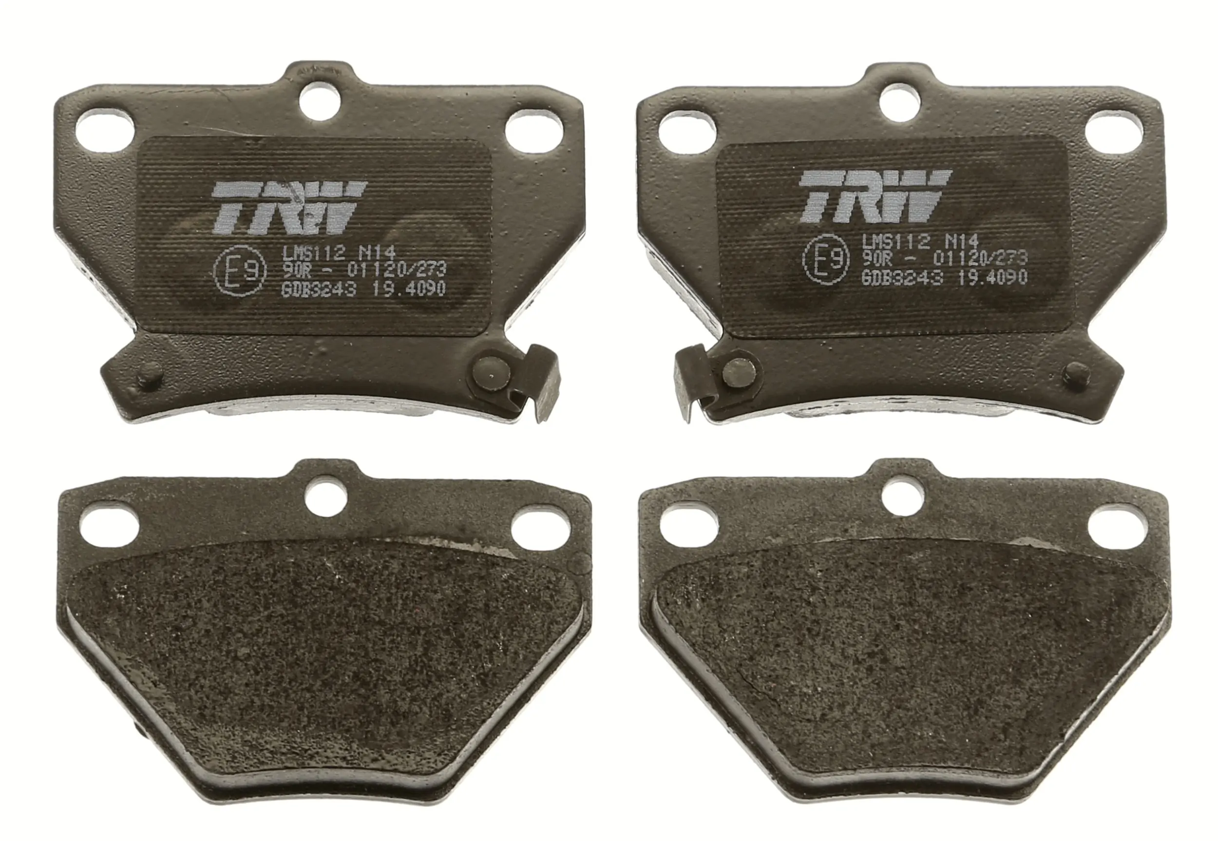 Brake Pad Set, disc brake COTEC GDB3243