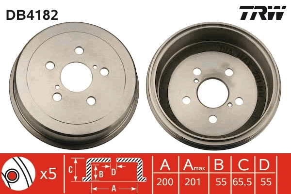 Brake Drum DB4182