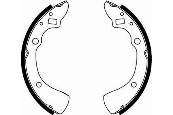 Brake Shoe Set GS8125