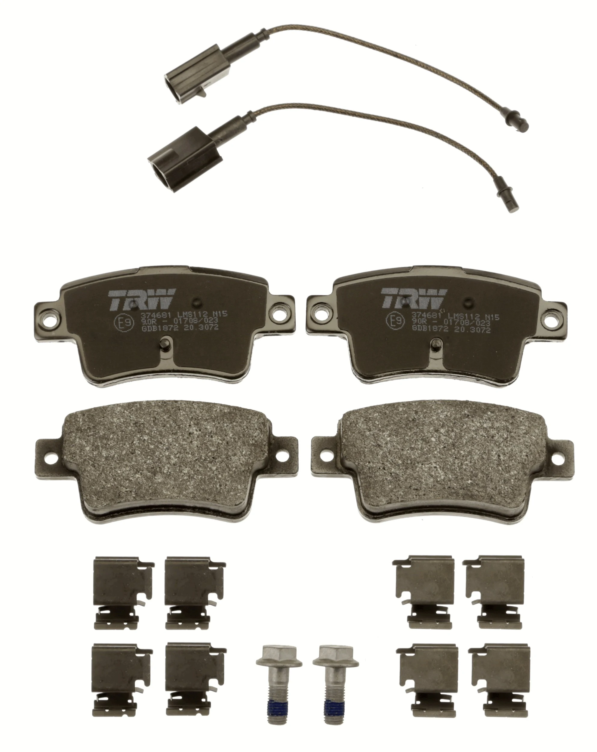 Brake Pad Set, disc brake GDB1872