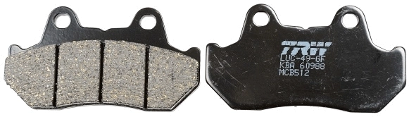 TRW MCB512 Brake Pad Set, disc brake