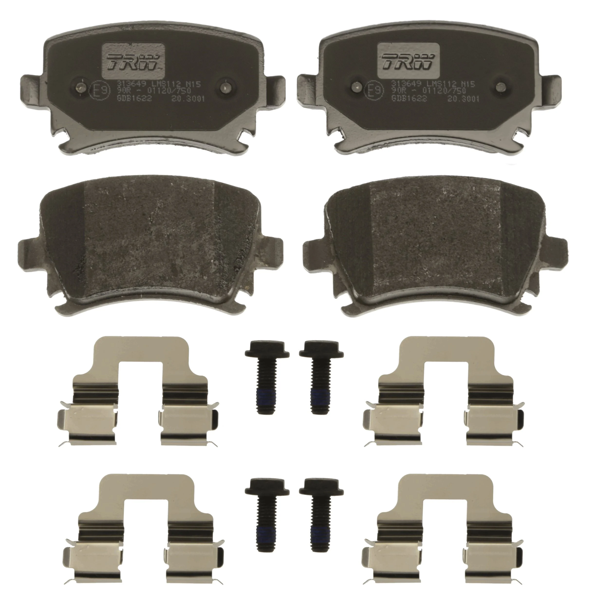 TRW GDB1622 Brake Pad Set, disc brake