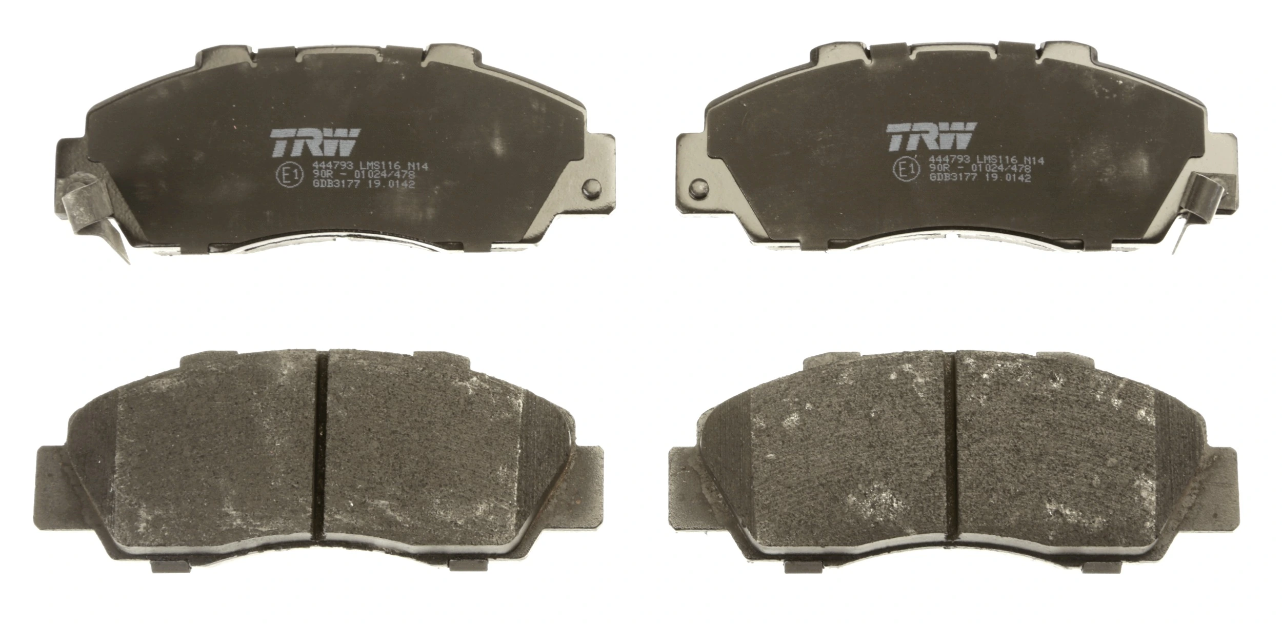 Brake Pad Set, disc brake COTEC GDB3177