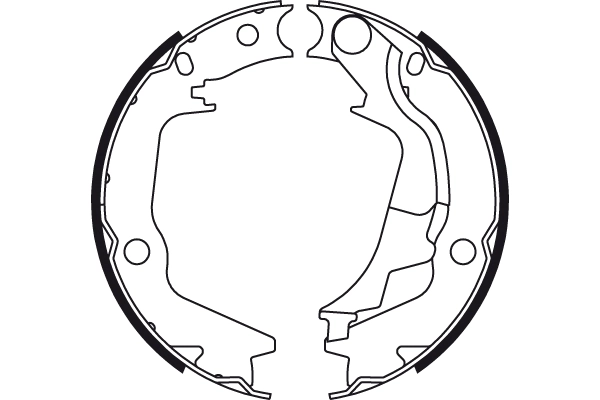 Brake Shoe Set, parking brake GS8782