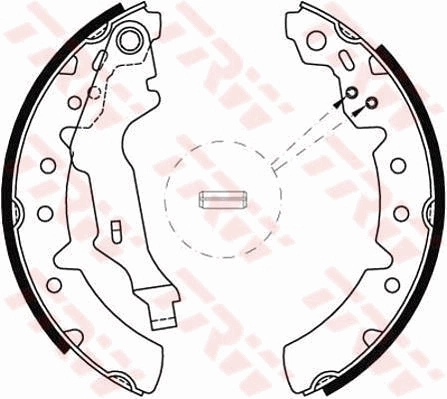 Brake Shoe Set GS8603