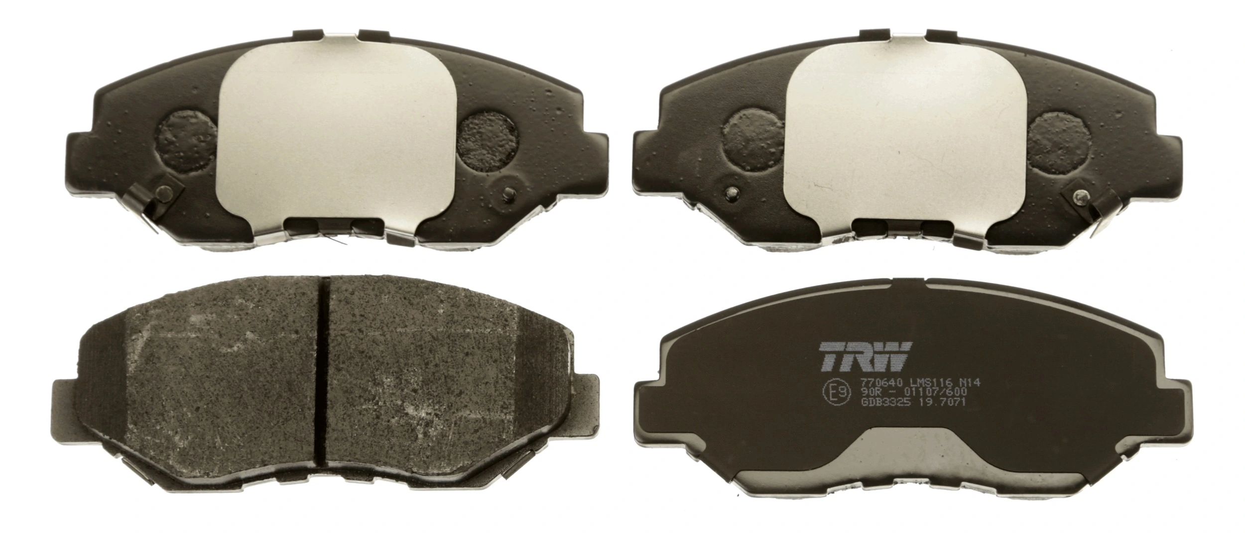 Brake Pad Set, disc brake COTEC GDB3325