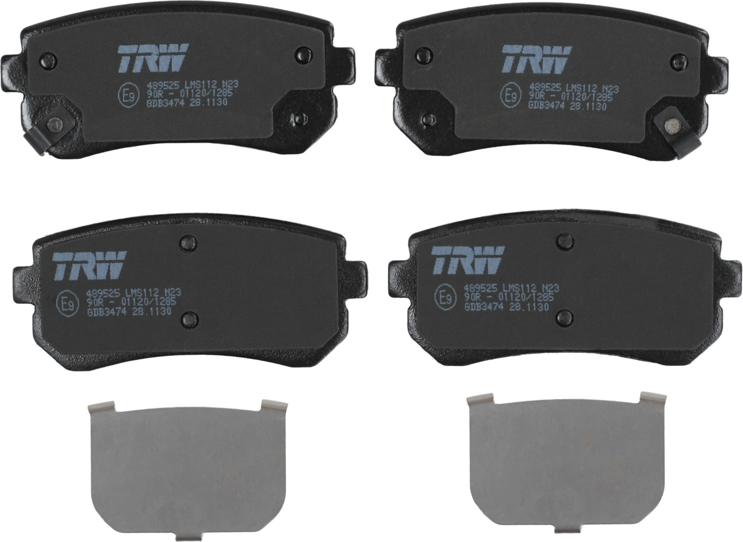 Brake Pad Set, disc brake COTEC GDB3474