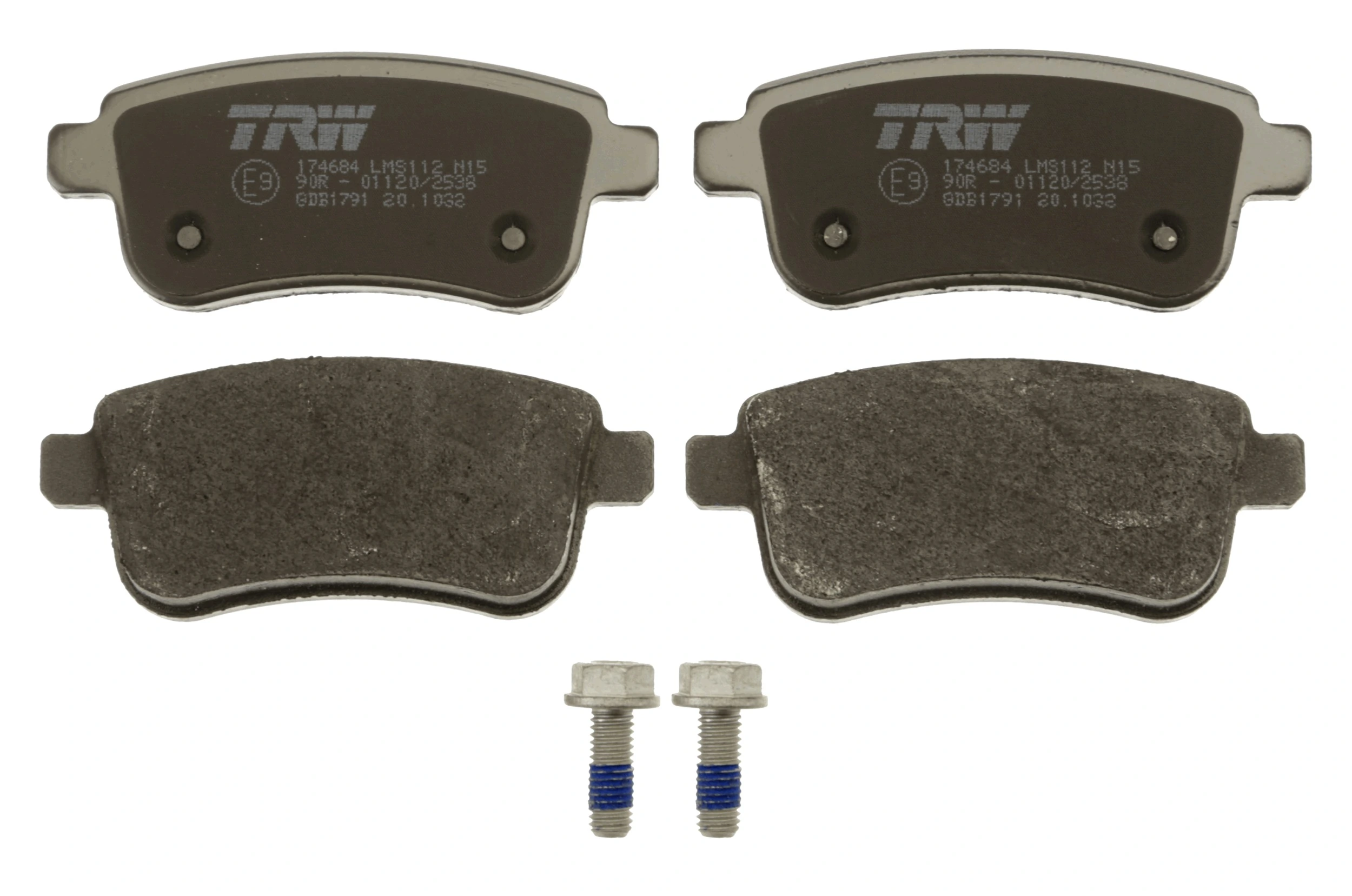 Brake Pad Set, disc brake COTEC GDB1791