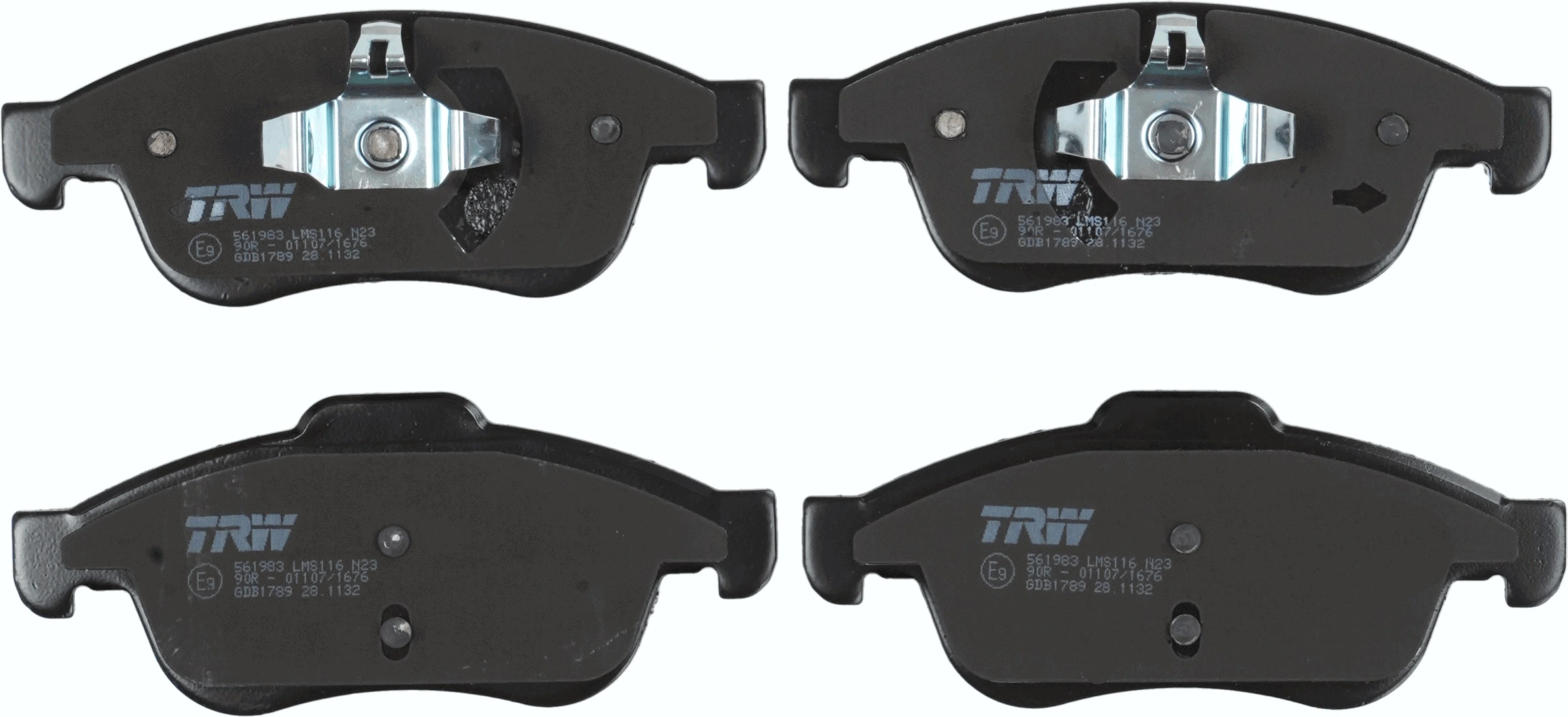 Brake Pad Set, disc brake COTEC GDB1789