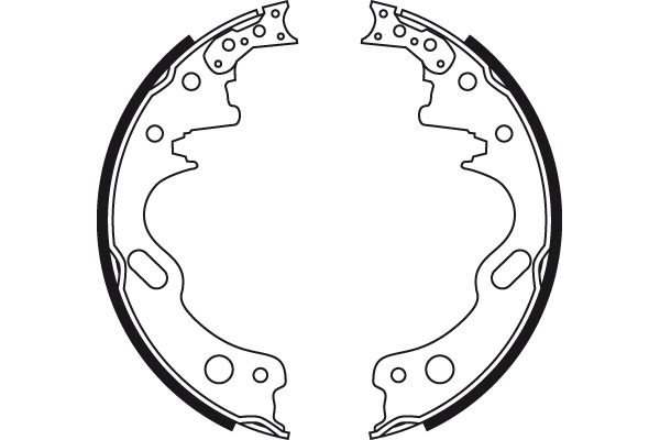 TRW GS8499 Brake Shoe Set