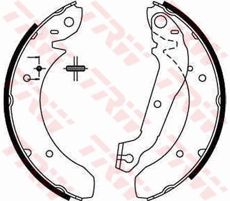 Brake Shoe Set GS6152