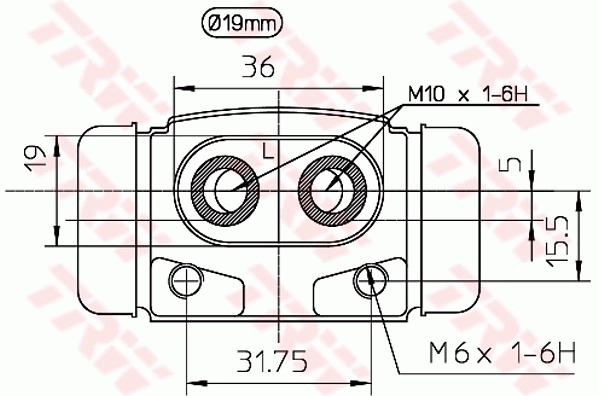 Wheel Brake Cylinder BWD101