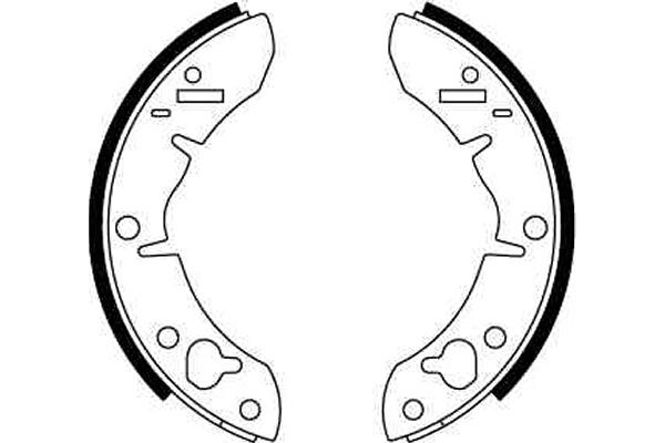 Brake Shoe Set GS6028
