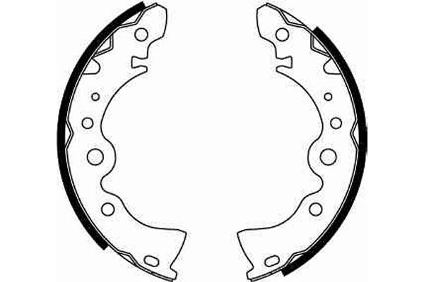 Brake Shoe Set GS8246