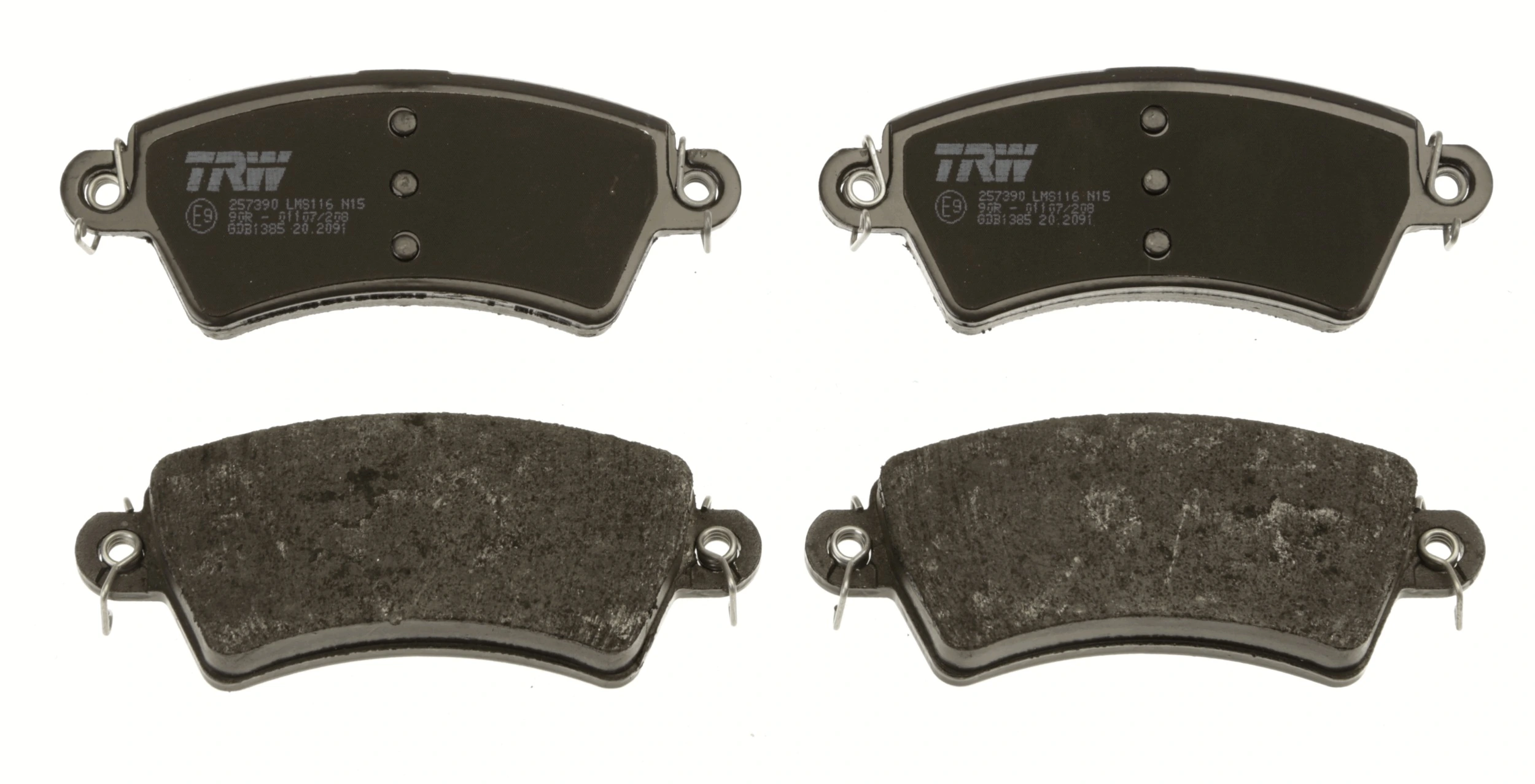 Brake Pad Set, disc brake COTEC GDB1385