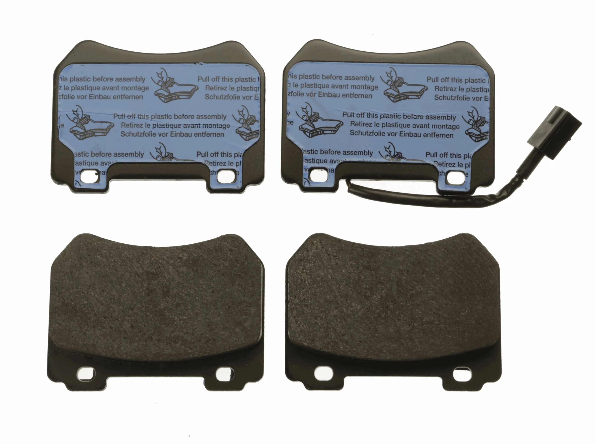 Brake Pad Set, disc brake COTEC GDB1904
