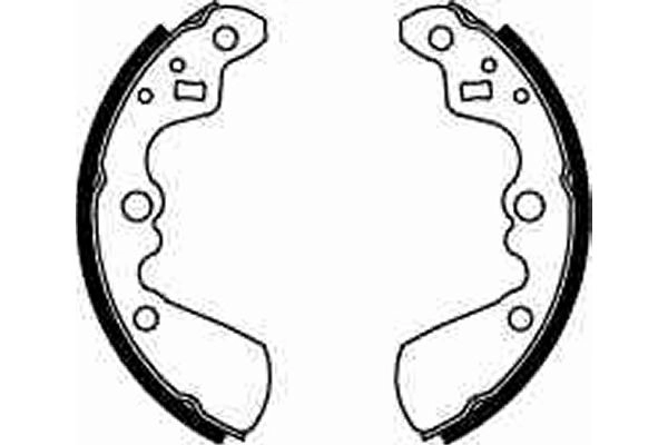 Brake Shoe Set GS8597
