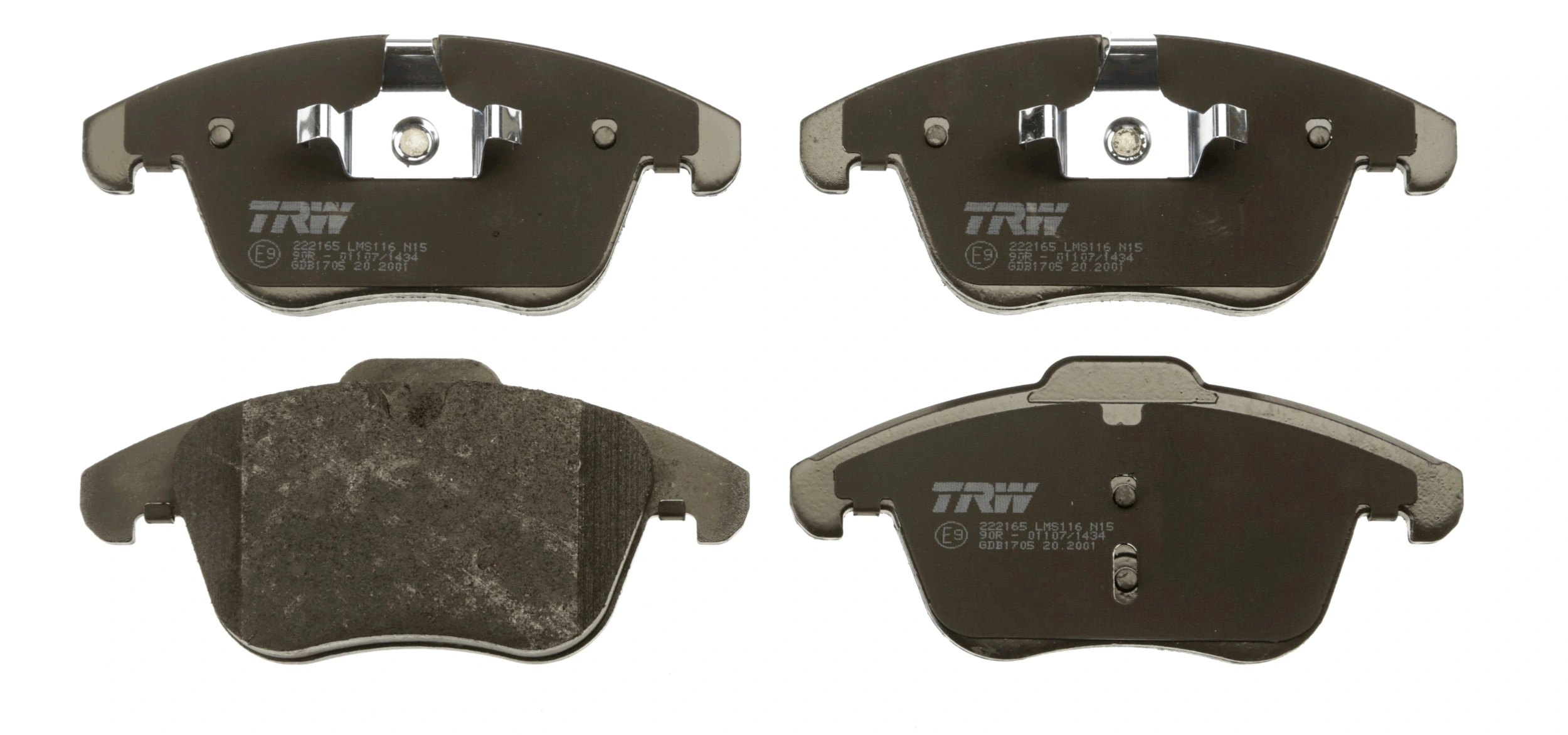 Brake Pad Set, disc brake COTEC GDB1705