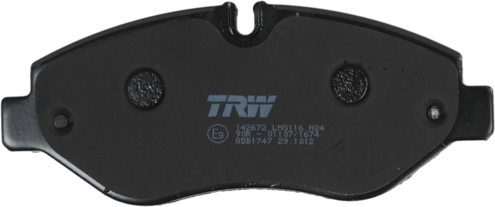Brake Pad Set, disc brake COTEC GDB1747