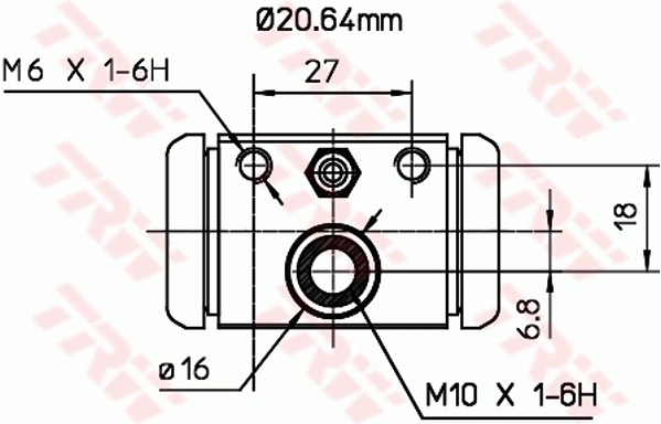 Wheel Brake Cylinder BWF307