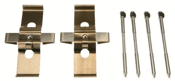 Accessory Kit, disc brake pad PFK633