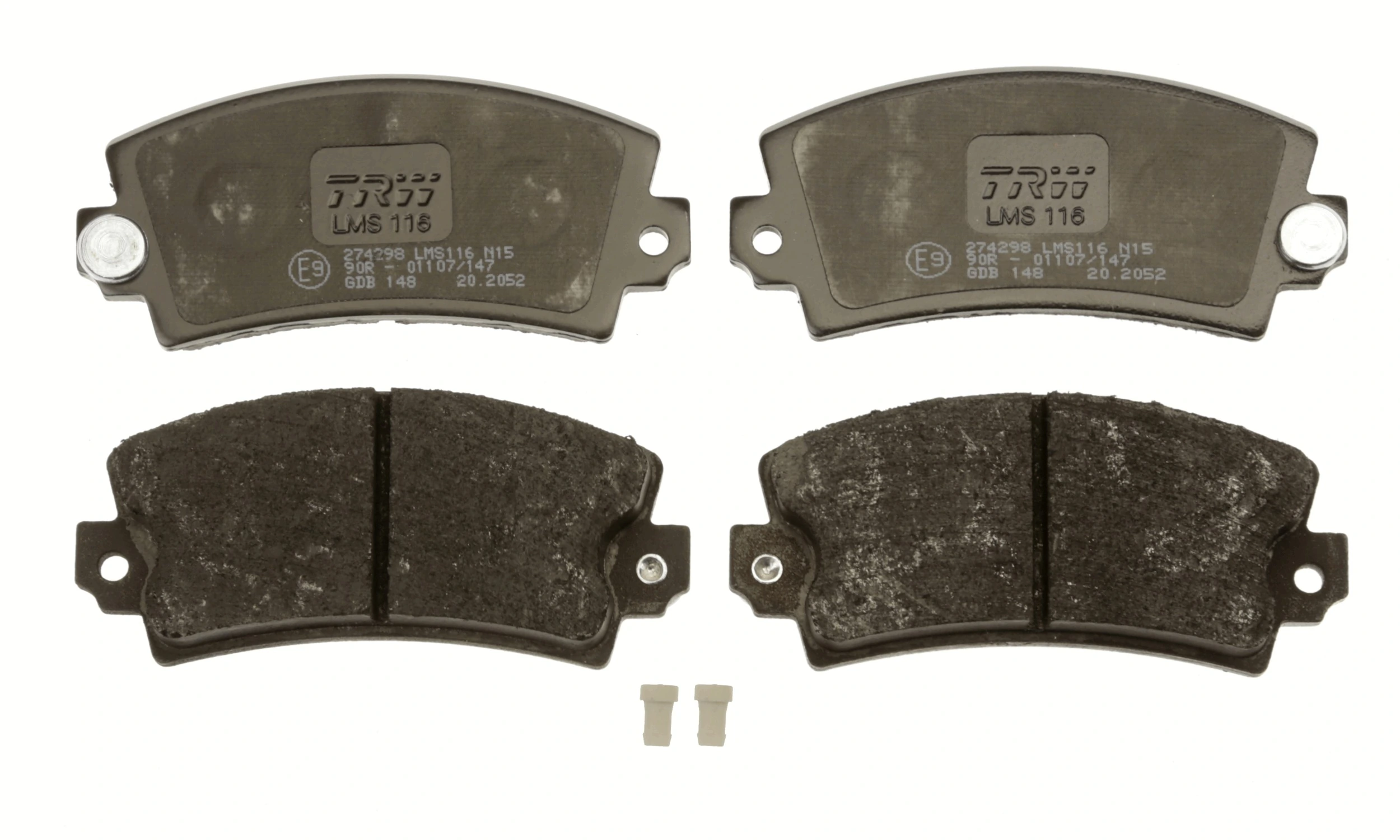 Brake Pad Set, disc brake COTEC GDB148