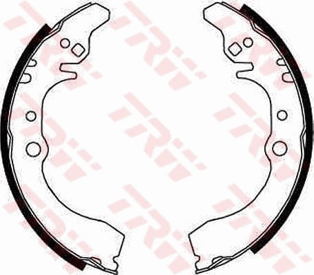TRW GS8647 Brake Shoe Set