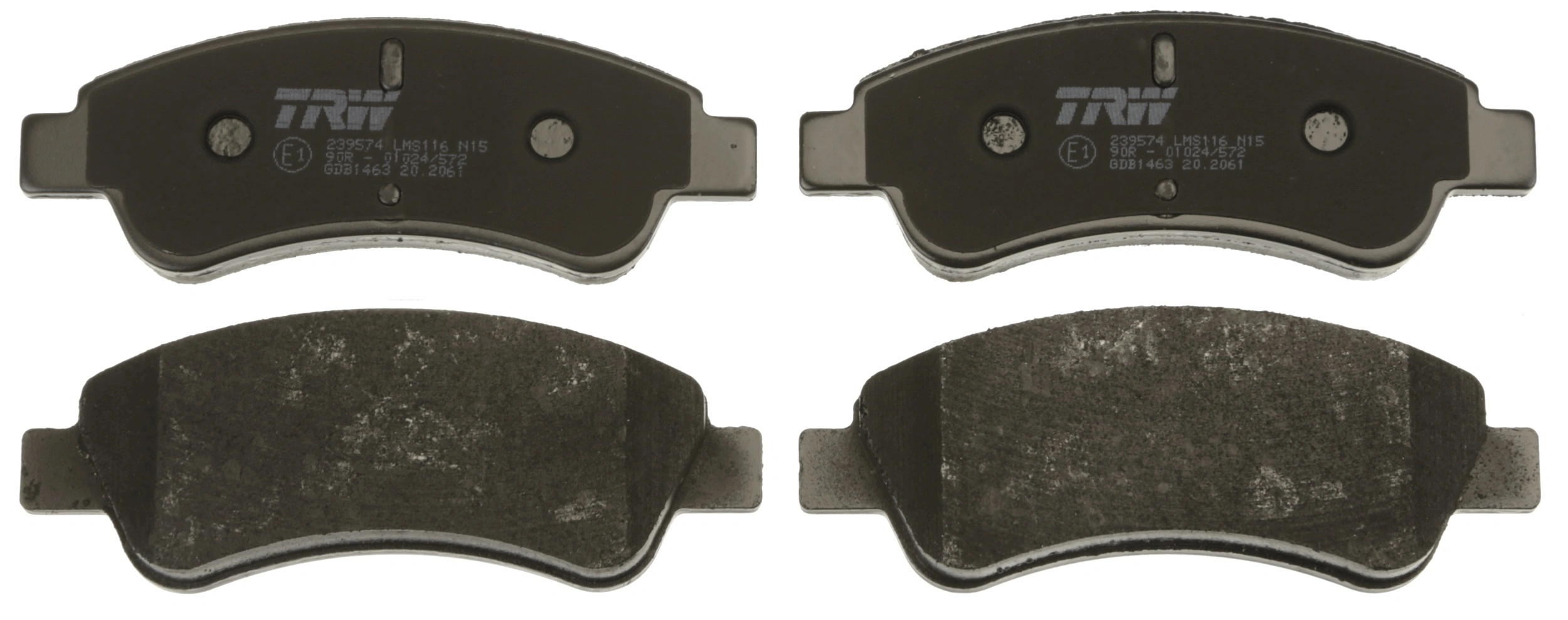 Brake Pad Set, disc brake COTEC GDB1463