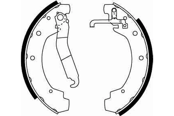 Brake Shoe Set GS8151
