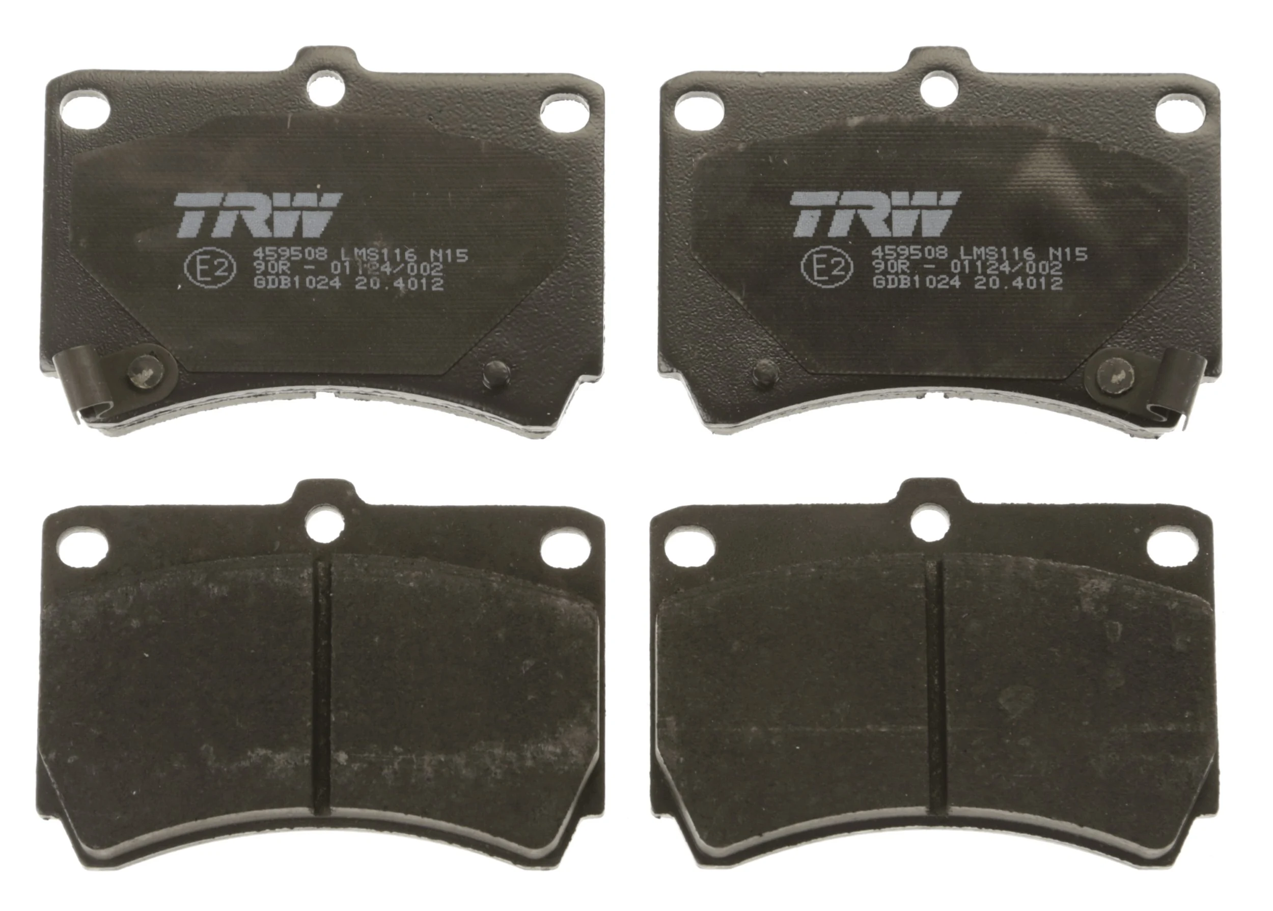 Brake Pad Set, disc brake COTEC GDB1024