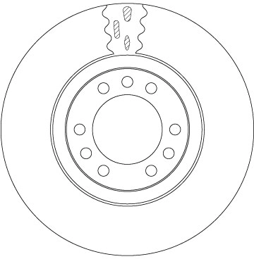 TRW DF5062S Brake Disc