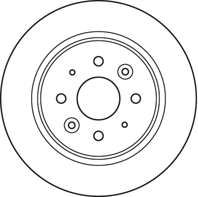 TRW DF6055 Brake Disc