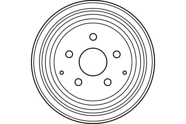 TRW DB4053 Brake Drum
