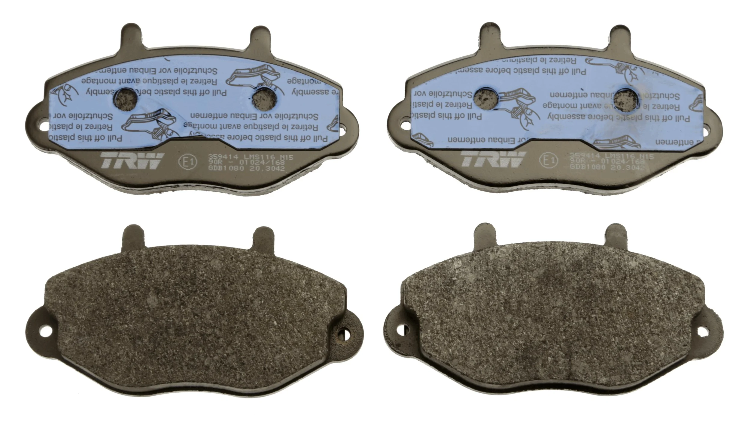 Brake Pad Set, disc brake GDB1080