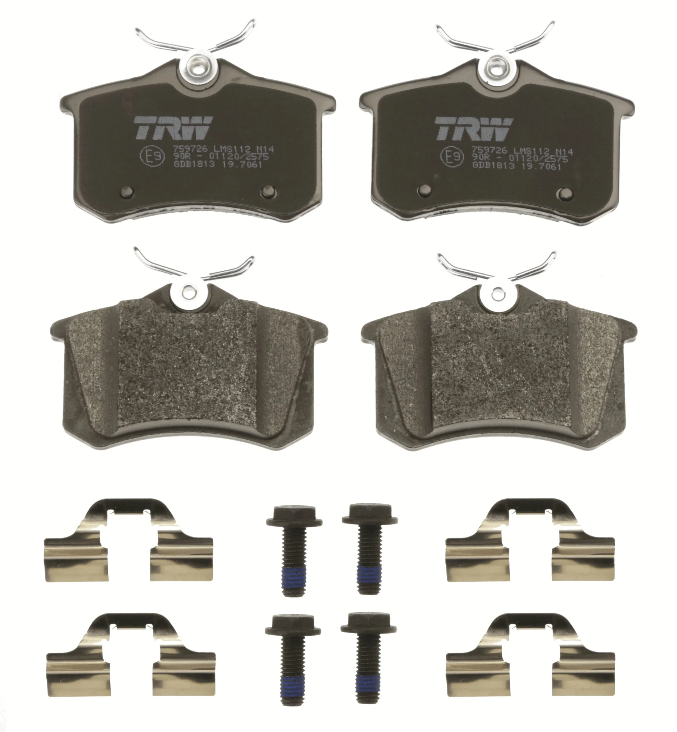 Brake Pad Set, disc brake COTEC GDB1813