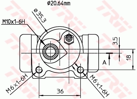 Wheel Brake Cylinder BWF162