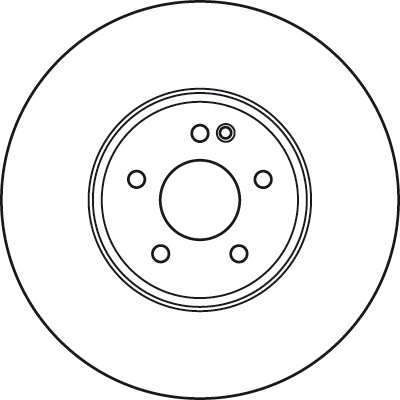 Brake Disc TRW SINGLE DF6074S