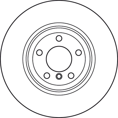Brake Disc TRW SINGLE DF6070S