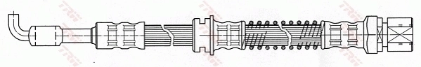 TRW PHD422 Brake Hose