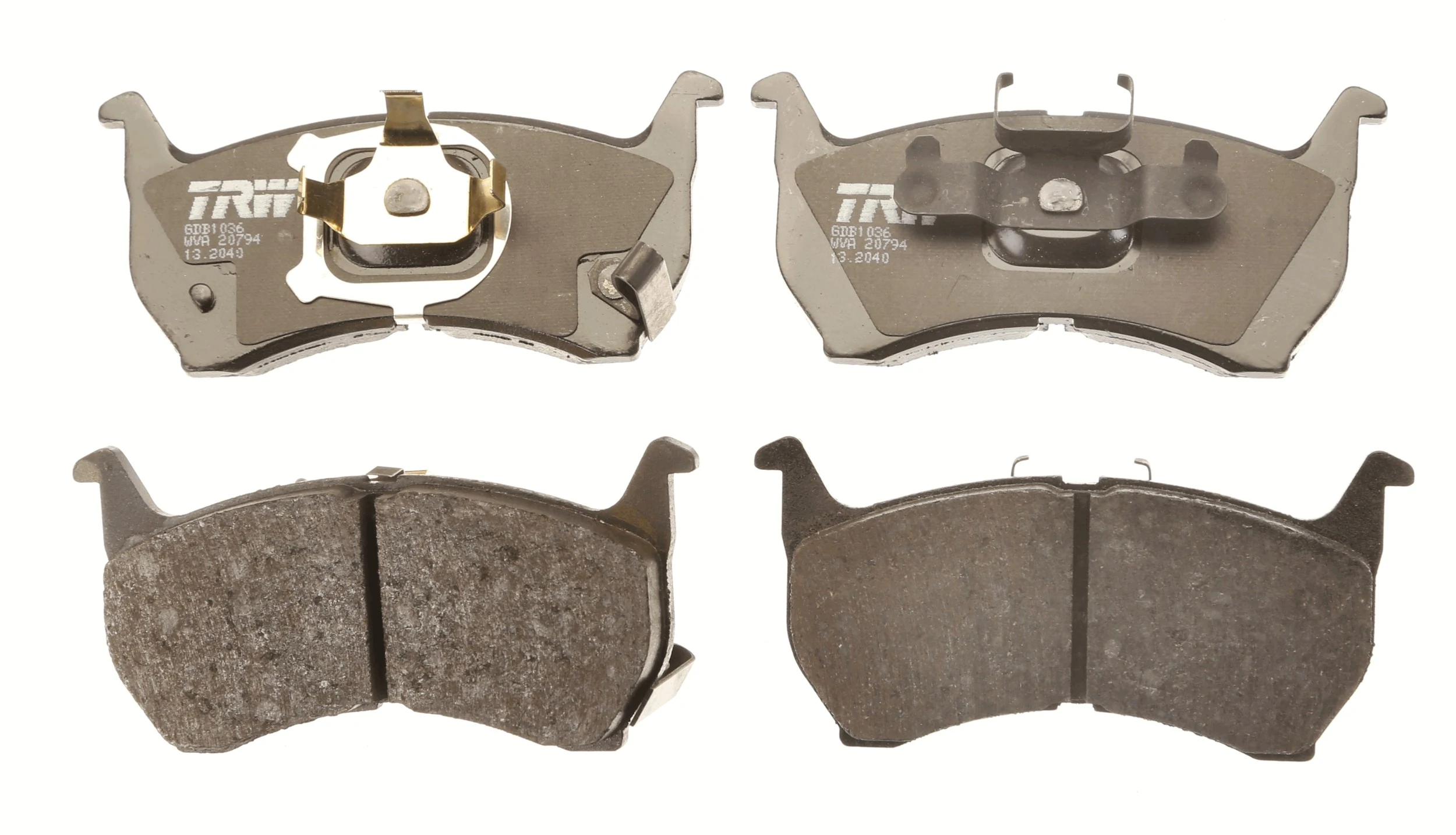 TRW GDB1036 Brake Pad Set, disc brake