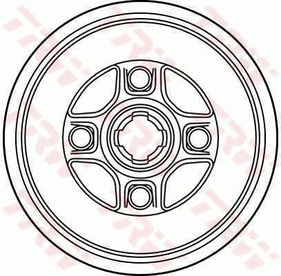 TRW DB4176 Brake Drum