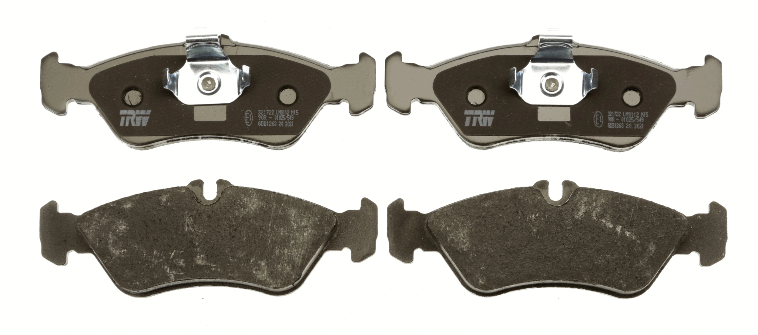 Bremsbelagsatz, Scheibenbremse COTEC GDB1263