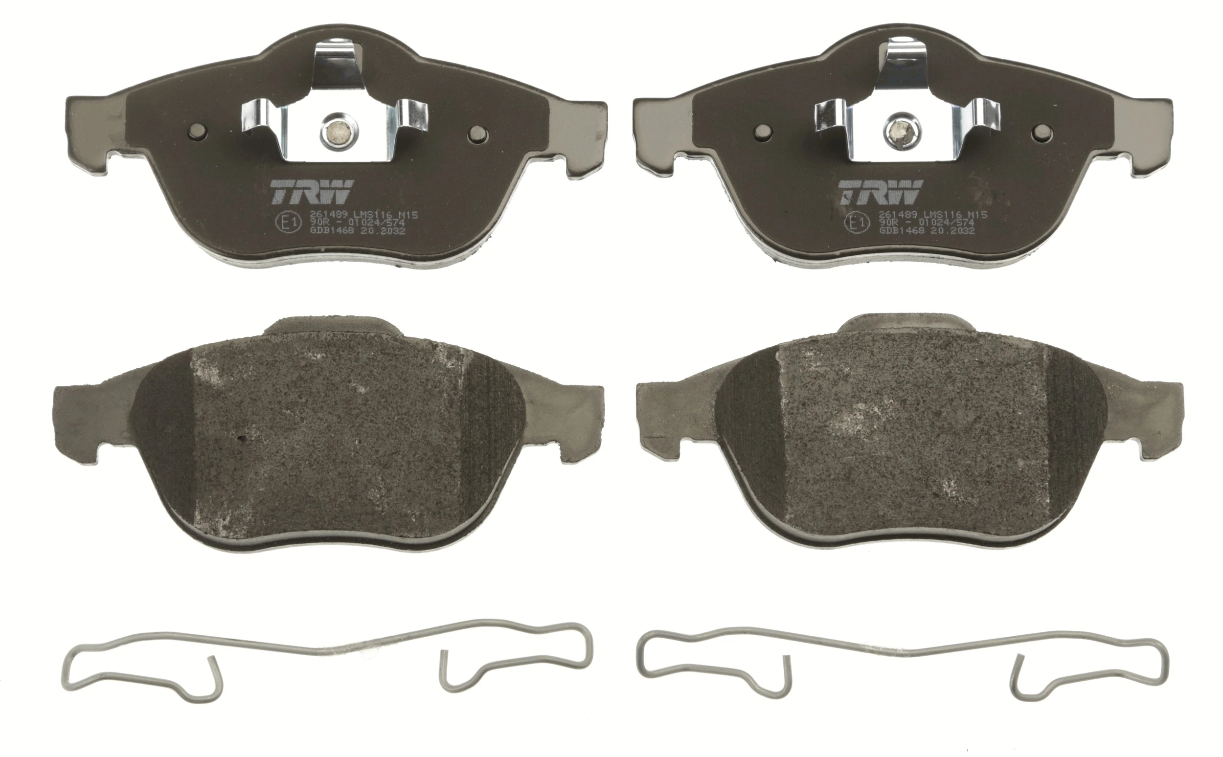 Brake Pad Set, disc brake COTEC GDB1468