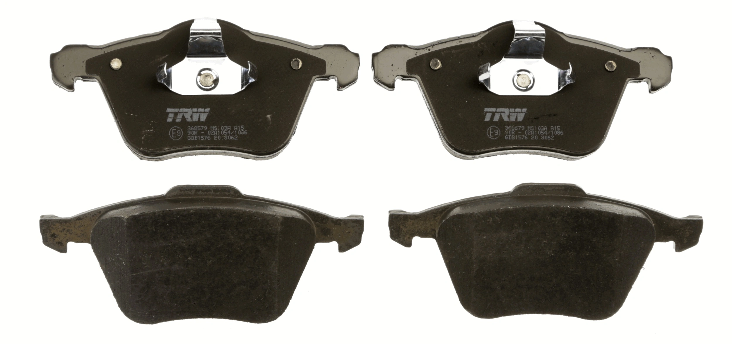 Brake Pad Set, disc brake COTEC GDB1576