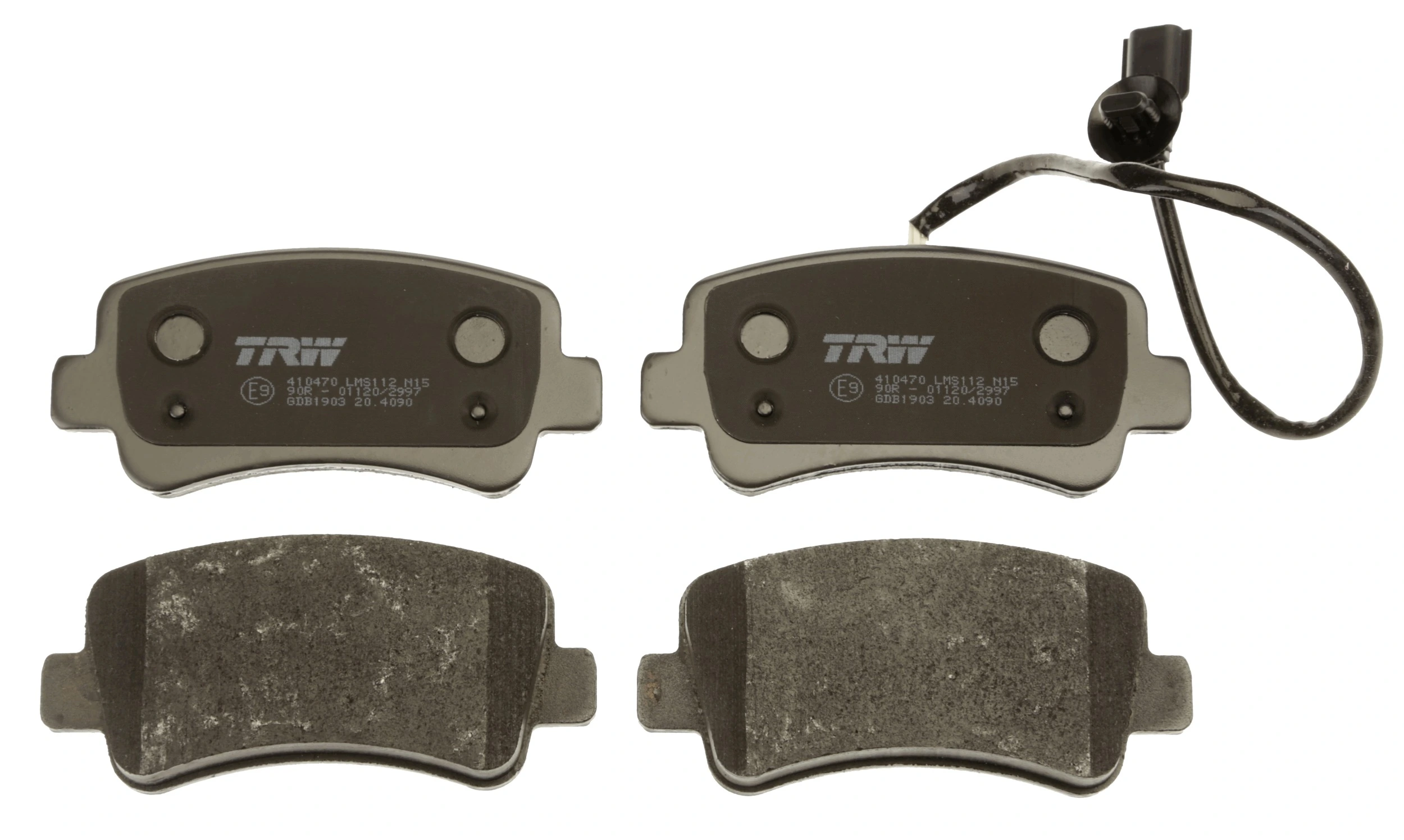 Brake Pad Set, disc brake COTEC GDB1903